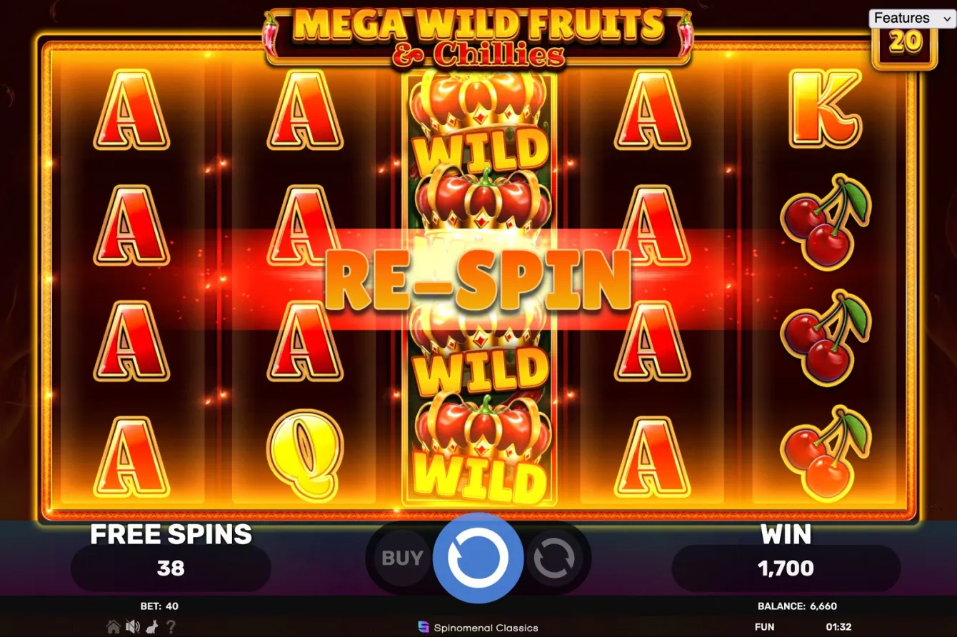 Mega Wild Fruits &amp; Chillies Slot