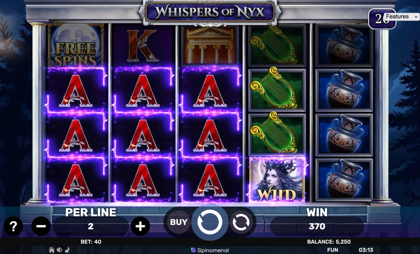 Whispers of Nyx Slot