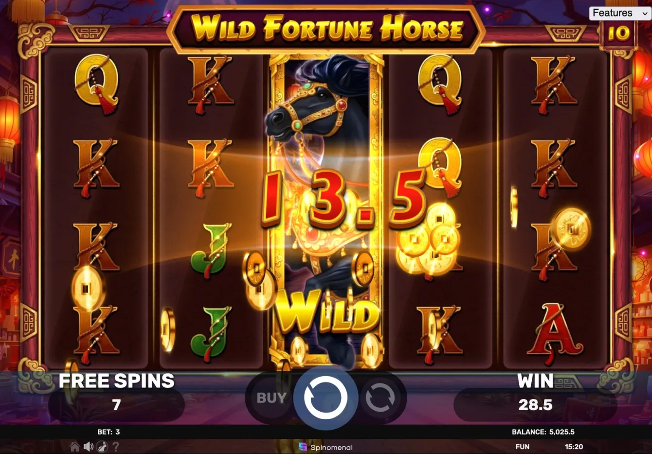 Wild Fortune Horse Slot