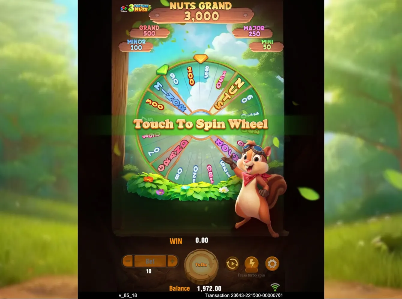 3 Fortune Nuts Slot