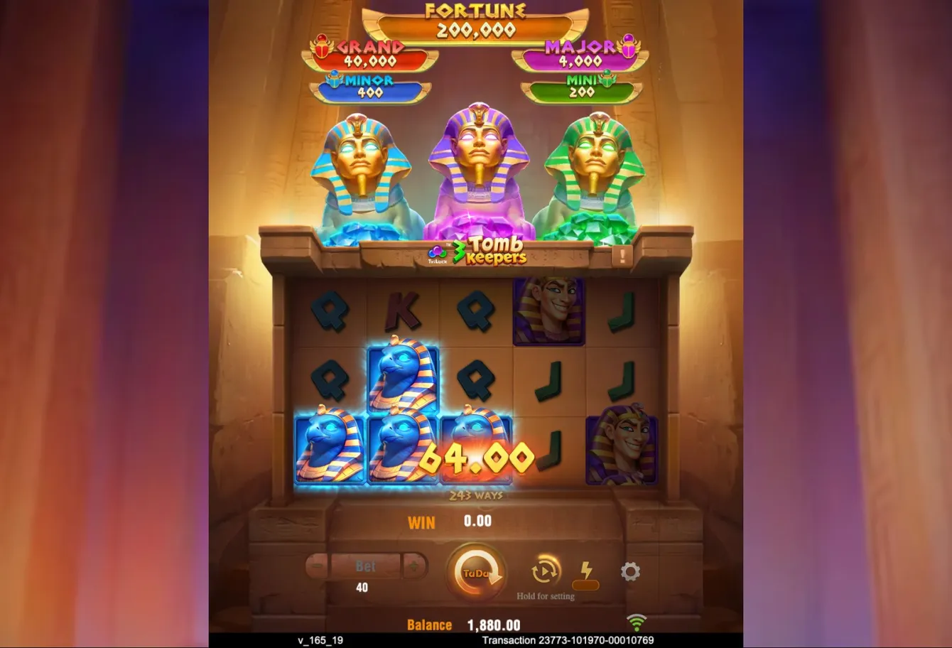 3 Tomb Keepers Slot