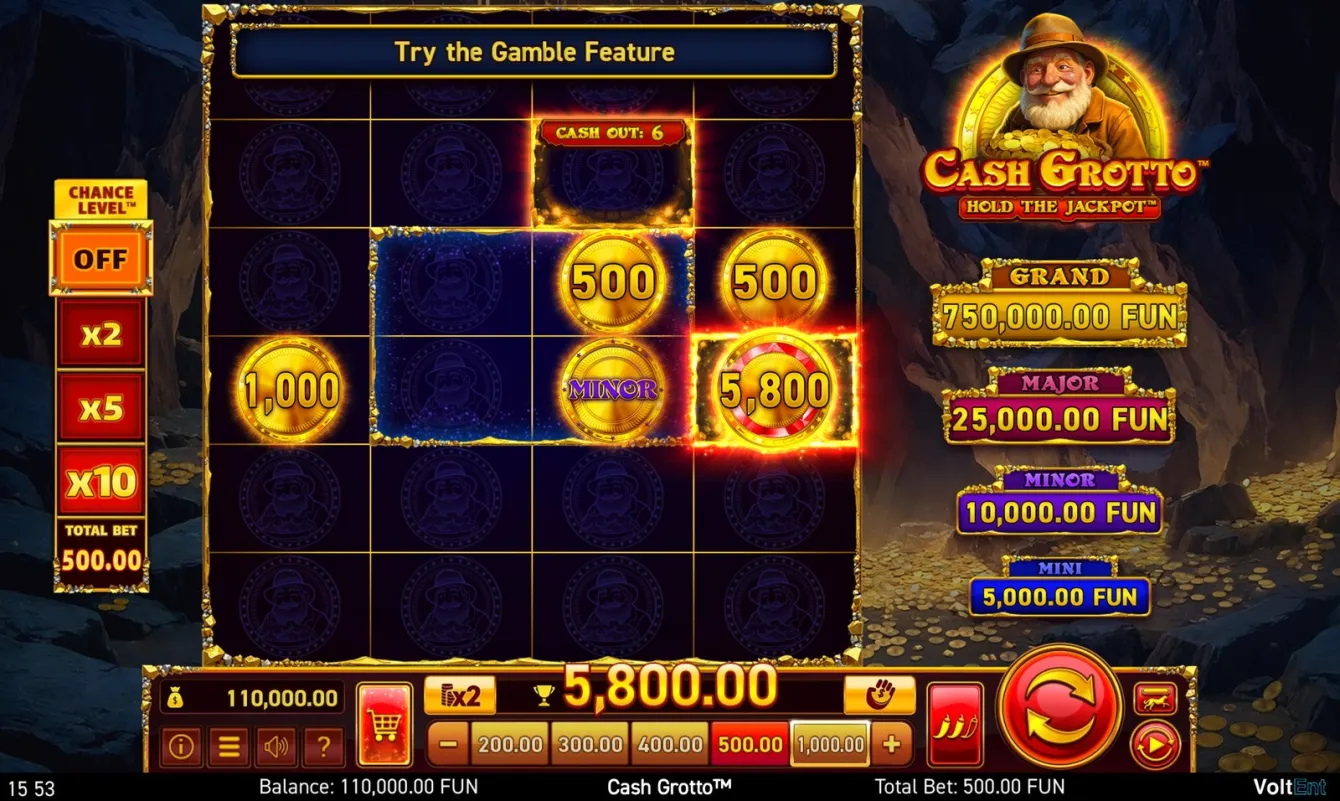Cash Grotto Slot