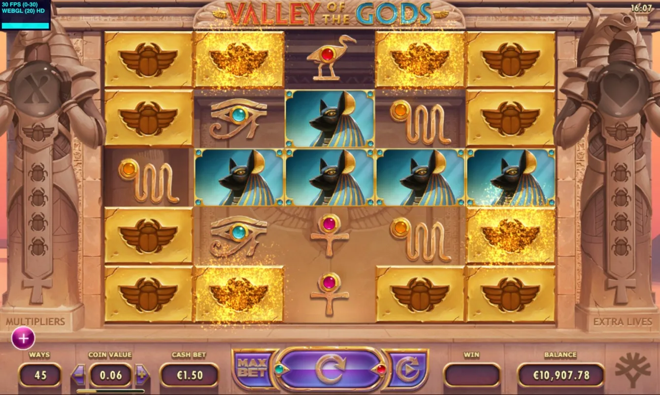 Valley of the Gods Slot