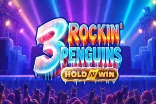 3 Rockin' Penguins slot demo by AvatarUX