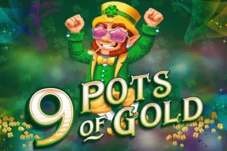 9 Pots of Gold slot demo by Gameburger Studios
