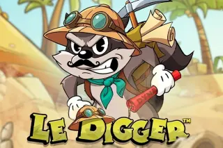 Le Digger slot demo by Hacksaw Gaming