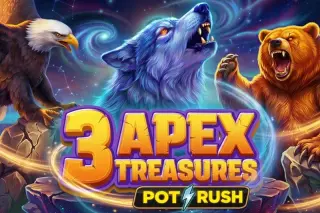 3 Apex Treasures slot demo by Iron Dog Studio