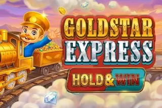 Goldstar Express slot demo by Iron Dog Studio