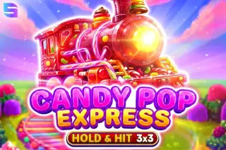 Candy Pop Express - Hold & Hit 3x3 slot demo by Spinomenal