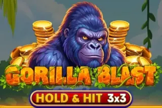 Gorilla Blast - Hold & Hit 3x3 slot demo by Spinomenal
