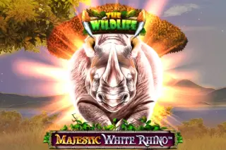 Majestic White Rhino slot demo by Spinomenal