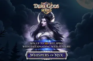 Whispers of Nyx slot demo by Spinomenal