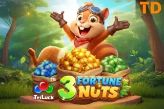 3 Fortune Nuts slot demo by TaDa Gaming