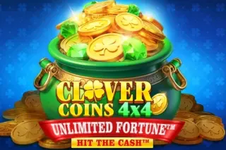 Clover Coins 4x4 Unlimited Fortune slot demo by TaDa Gaming